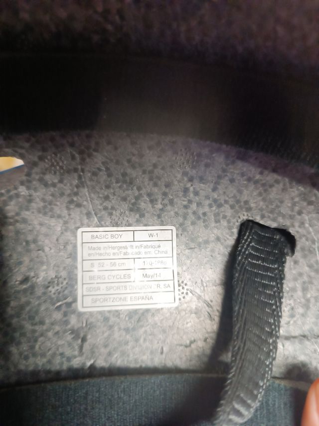 Casco niño 52-56 cm