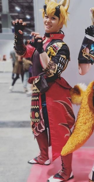 Thoma Genshin impact cosplay doki doki