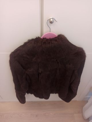 Chaqueta pelo de conejo