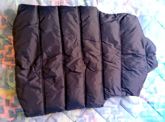 Chaquetón niño reversible sin mangas
