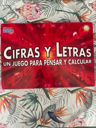 Juego de mesa Cifras y Letras 