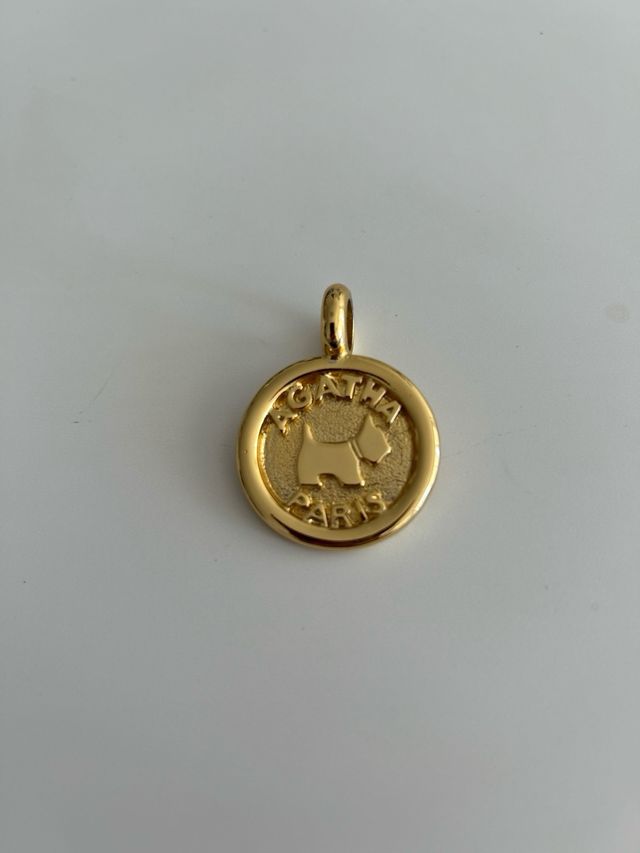 Colgante moneda Agatha