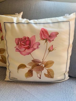 4 COJINES VINTAGE RETRO