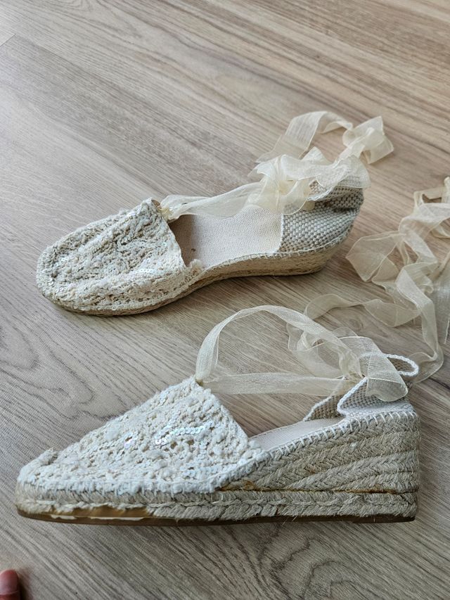 Alpargatas cuña mujer
