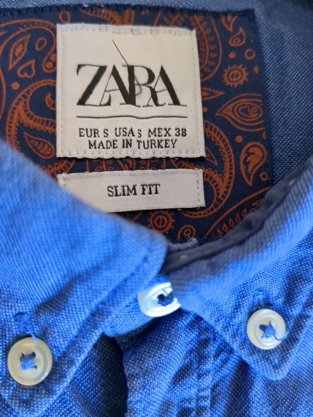 Camisa zara hombre