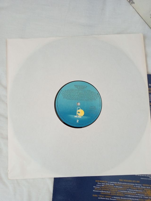 Vinilo Bob Marley 1984