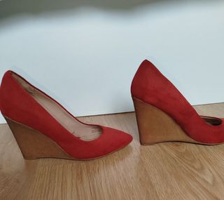Zapatos ante número 39 de Zara