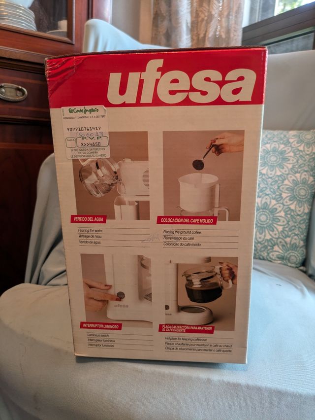 Cafetera automática ufesa