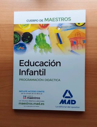 Programación didáctica opos maestro E. Infantil
