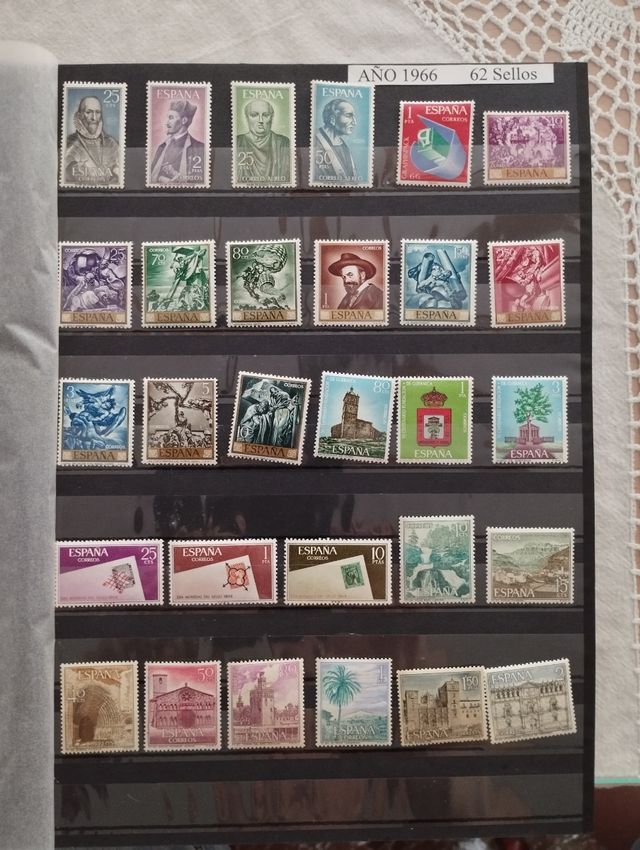 Colección 840 sellos España