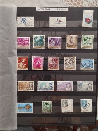 Colección 840 sellos España