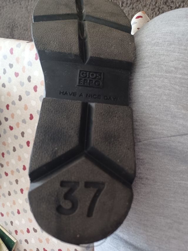 botas piel para montaña. talla 37