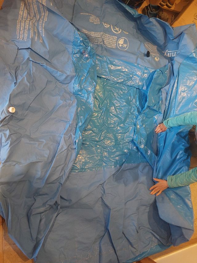 Piscina hinchable grande