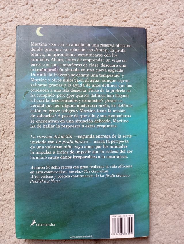 La canción del delfín (Spanish Edition)