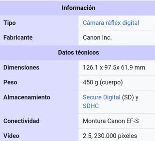 CAMARA FOTOS + OBJETIVO