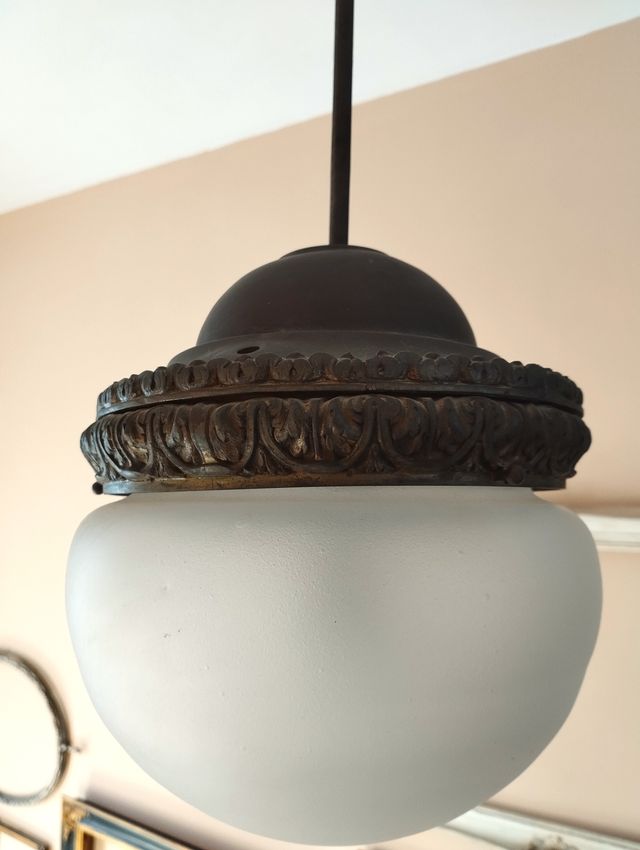 Lampara de techo antigua