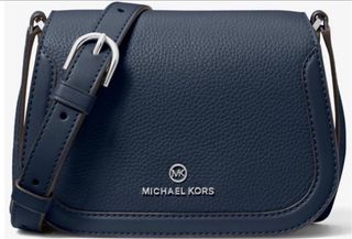 Bandolera Michael Kors azul marino original