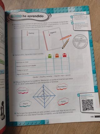Libro Sociales 3° y 4° primaria Cencias. Anaya. 