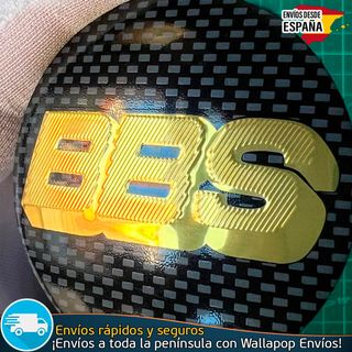X4 Emblemas BBS 56mm Pegatinas Tapacubos Llantas