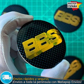 X4 Emblemas BBS 56mm Pegatinas Tapacubos Llantas