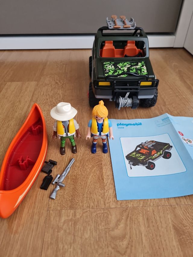 Playmobil wildlife pickup