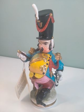 4 figuras de musicos porcelana Paesa