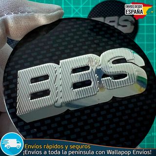 X4 Emblemas BBS 56mm Pegatinas Tapacubos Llantas