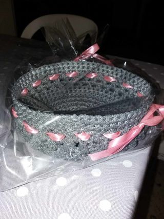 Cestino centrotavola portacaramelle diametro 18 cm