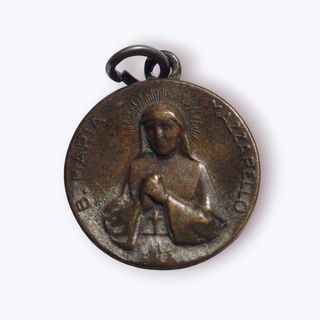 Medalla antigua San Juan Bosco