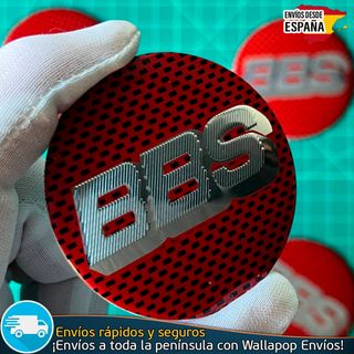 X4 Emblemas BBS 56mm Pegatinas Tapacubos Llantas