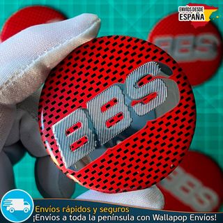 X4 Emblemas BBS 56mm Pegatinas Tapacubos Llantas