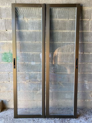 Ventana aluminio 1,80 x 2,28 y 1,20 x 2,28