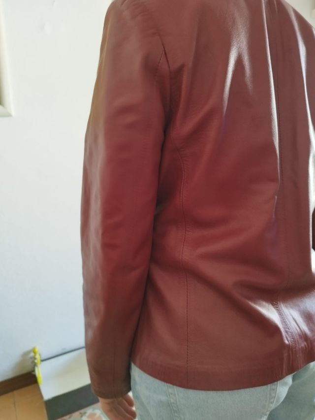 Cazadora Piel Mujer t42