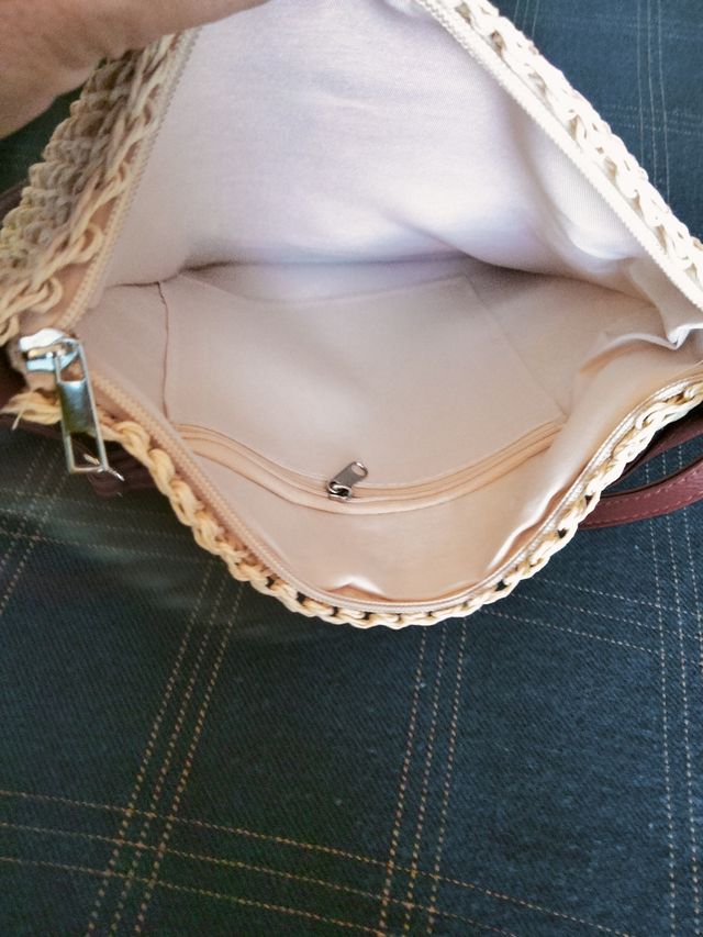 Bolso de rafia