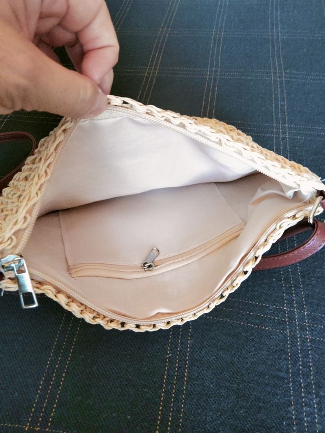 Bolso de rafia