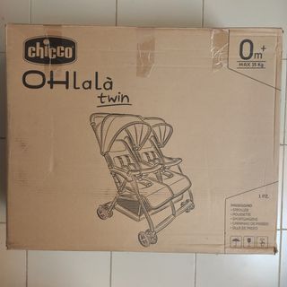 Carro gemelar con dos capazos Chicco