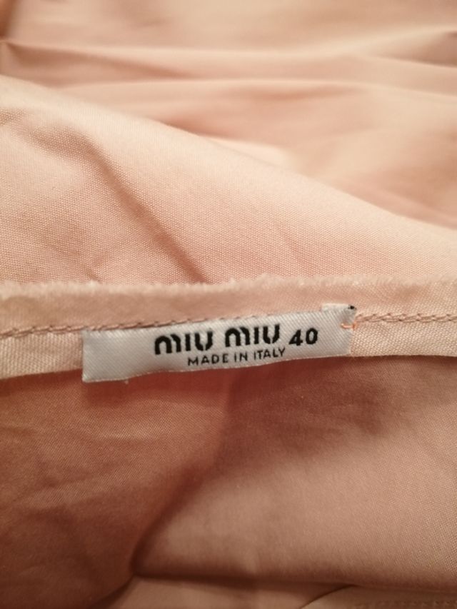 Abito alta moda Miu Miu