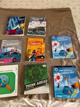 Libros de tersero de eso