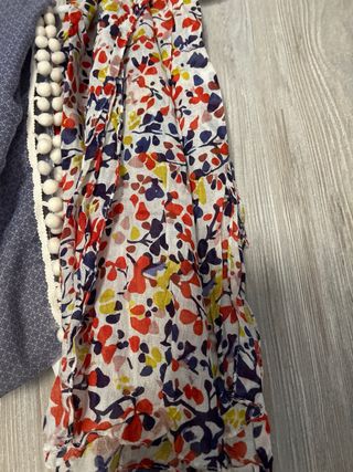 2 foulards estampados