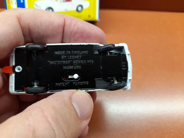 FORD MUSTANG LESNEY MATCHBOX.