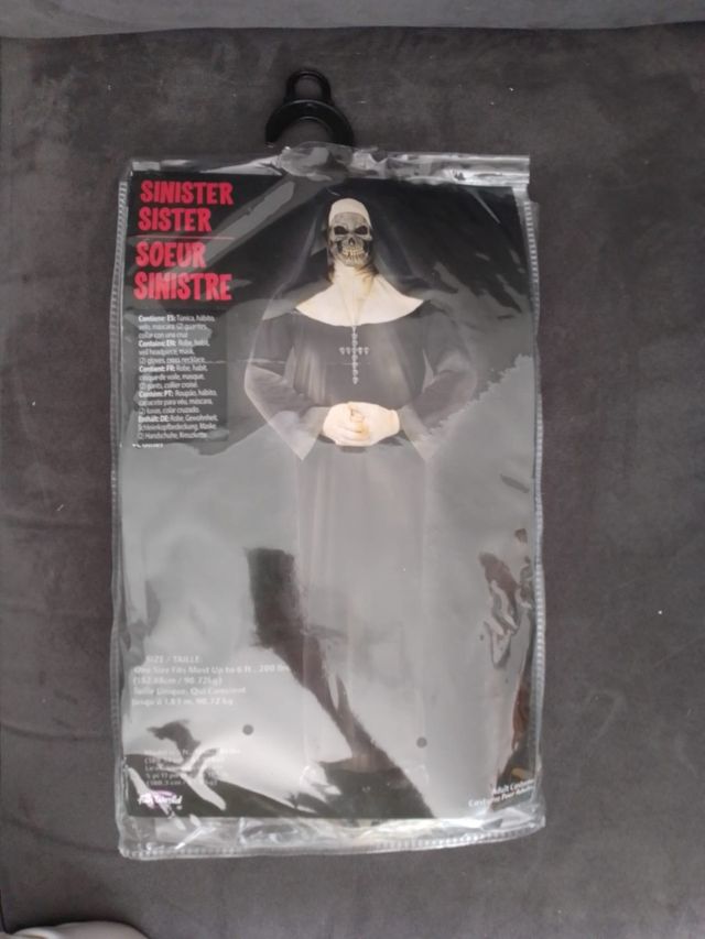 Disfraz monja Halowen