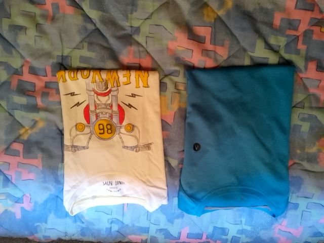 2 camisetas niño 9-10 años