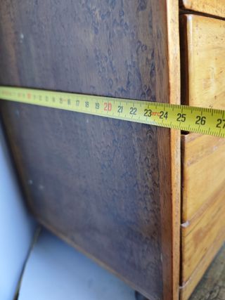 Cassettiera Legno di rovere noce tuia