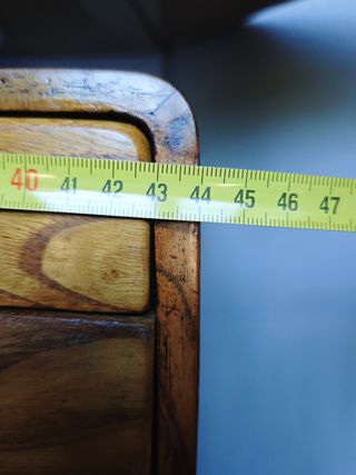 Cassettiera Legno di rovere noce tuia