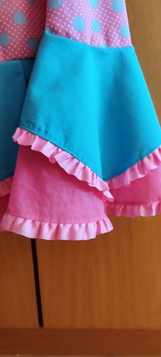 Falda flamenca artesana infantil 4 años