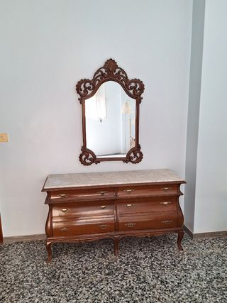 Dormitorio de madera maciza