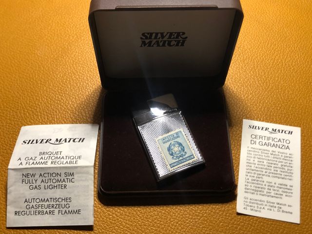 Accendino Silver Match Vintage