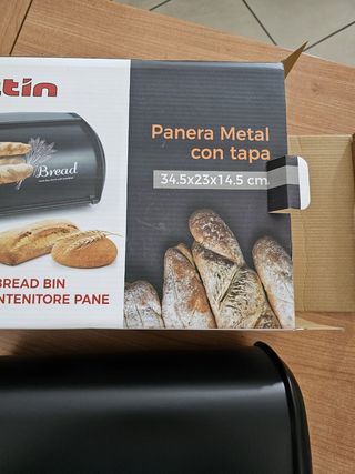 Portapane in metallo