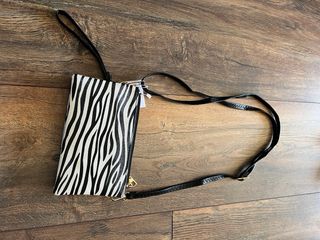 Bolso cartera estampado zebra (animal print)