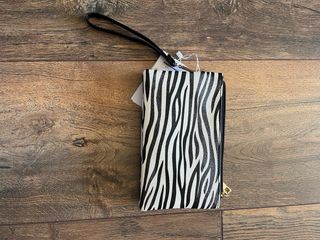 Bolso cartera estampado zebra (animal print)